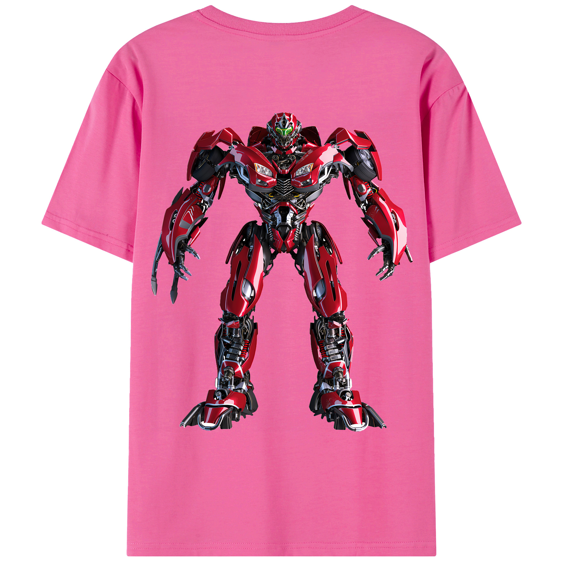 （画像用） Transformers トランスフォーマー レディース半袖Tシャツ(バックプリント)